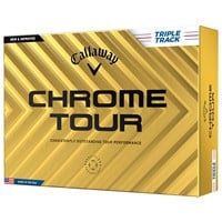 Callaway Chrome Tour 2024 Triple Track Golf Ball, White