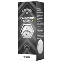 Callaway Chrome Tour X 2024 Golf Ball, White
