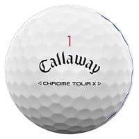 Callaway Chrome Tour X 2024 Triple Track Golf Ball, White