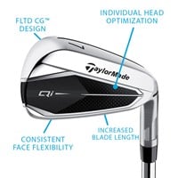 TaylorMade Men's Qi Irons, z-callout-191692