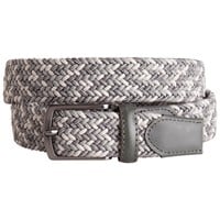 GN Collection Men's Multi Color Speckle Braid Perf Stretch Golf Belt
