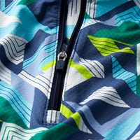 Callaway Women's Cooling Colliding Chev Geo Sun Protection Golf Pullover, Navy