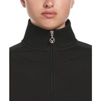 Callaway Women's Swing Tech Opti-Dri Hex Fleece Full Zip Jacket, Black