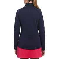 Callaway Women's Swing Tech Opti-Dri Hex Fleece Full Zip Jacket, Navy