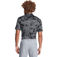 Under Armour Men's Drive 3.0 Printed Camo Golf Polo, Black