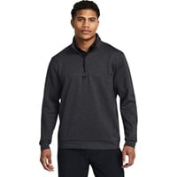 Under Armour Men's Drive Midlayer 1/4 Zip Golf Pullover, Black