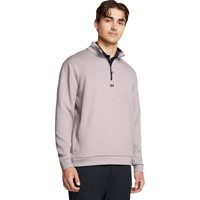 Under Armour Men's Drive Midlayer 1/4 Zip Golf Pullover, Light Grey