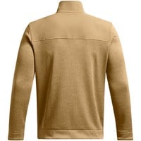 Under Armour Men's Drive Storm SF HZ 1/4 Zip Golf Pullover, Tan
