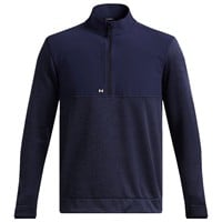 Under Armour Men's Drive Storm SF HZ 1/4 Zip Golf Pullover, Navy