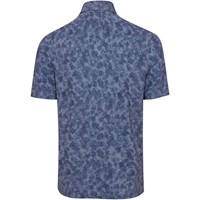 Greg Norman Men's Playdry Solitare ML75 Stretch Golf Polo, Grey