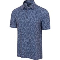 Greg Norman Men's Playdry Solitare ML75 Stretch Golf Polo