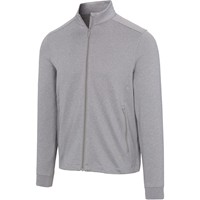 Greg Norman Men's Match Play Heathered Full Zip Golf Jacket, Grey