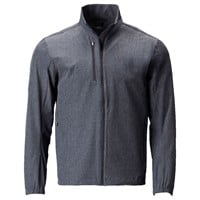 Greg Norman Men's Fairway Heathered Full Zip Golf Jacket