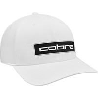 Cobra Men's Tour Tech Golf Hat, White/Black
