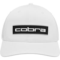 Cobra Men's Tour Tech Golf Hat, White/Black