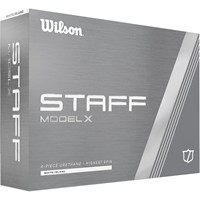 Wilson 2024 Staff Model X Golf Balls, White