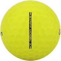 Wilson 2024 Staff Model X Golf Balls, Yellow