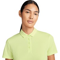NIKE Women's DF Victory Solid Golf Polo, Yellow/Orange