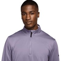 NIKE Men's Victory 1/2 Zip Golf Pullover, Purple