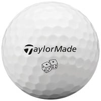 TaylorMade 2024 TP5 My Symbol Dice Print Golf Ball