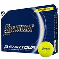 Srixon Q-Star 5 Tour Personalized Yellow Golf Balls