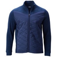 Callaway Men's Midweight Quilted Full Zip Golf Jacket, Navy