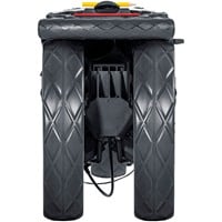 Bag Boy Slimfold Golf Push Cart, Black/Red