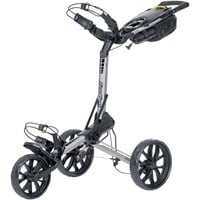 Bag Boy Slimfold Golf Push Cart, Silver/Black