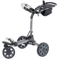 Bag Boy Volt Electric Golf Push Cart, Silver/Black
