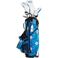 TaylorMade Junior Golf Set Ages 4-6, Blue/Blue