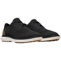 FootJoy Men's Traditions Knit Golf Shoes, Black/Tan