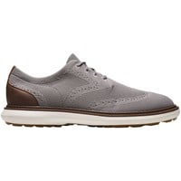 FootJoy Men's Traditions Knit Golf Shoes, Grey/Tan