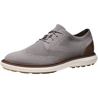 FootJoy Men's Traditions Knit Golf Shoes, Grey/Tan