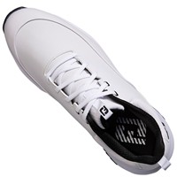 FootJoy Men's Tour Rival Golf Shoes, White/Black