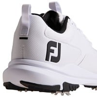 FootJoy Men's Tour Rival Golf Shoes, White/Black