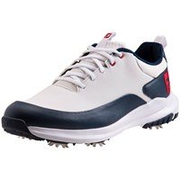 FootJoy Men's Tour Rival Golf Shoes, White/Navy