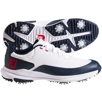 FootJoy Men's Tour Rival Golf Shoes, White/Navy