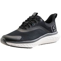 FootJoy Men's Quantum Golf Shoes, Black/White
