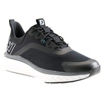 FootJoy Men's Quantum Golf Shoes, Black/White