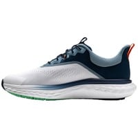 FootJoy Men's Quantum Golf Shoes, White/Navy