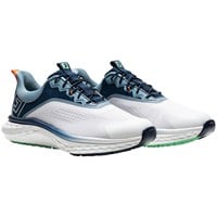 FootJoy Men's Quantum Golf Shoes, White/Navy