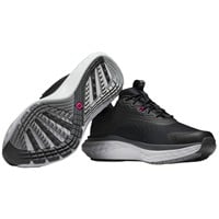 FootJoy Women's Quantum Golf Shoes, Black/White