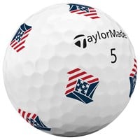 TaylorMade 2024 TP5 Pix 3.0 USA Golf Ball, White/Multi
