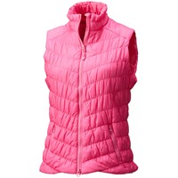 IBkul Women's Stretch Puffy Golf Vest, Hot Pink