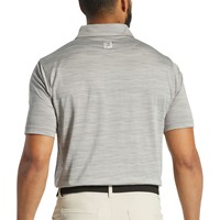 FootJoy Men's Jacquard Wave Golf Polo, Grey
