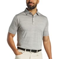 FootJoy Men's Jacquard Wave Golf Polo, Grey