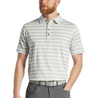 FootJoy Men's Club Stripe Lisle Golf Polo