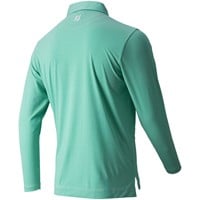 FootJoy Men's Long Sleeve Sun Protection Golf Shirt, Light Green