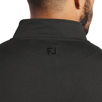 FootJoy Men's Approach 1/4 Zip Golf Pullover, Black