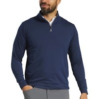 FootJoy Men's Approach 1/4 Zip Golf Pullover, Navy